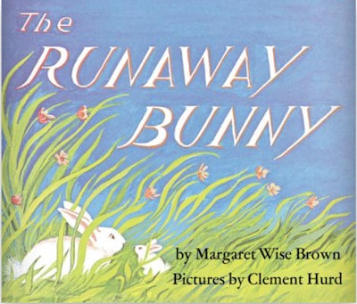 'The Runaway Bunny' Board Book written by Margaret Wise Brown, illustrated by Clement Hurd