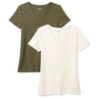 Amazon Essentials Classic-Fit Short Sleeve T-Shirt (2-Pack)