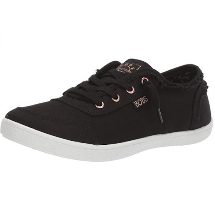 Skechers Bobs B Cute-Tie Dye Frayed Canvas Sneaker