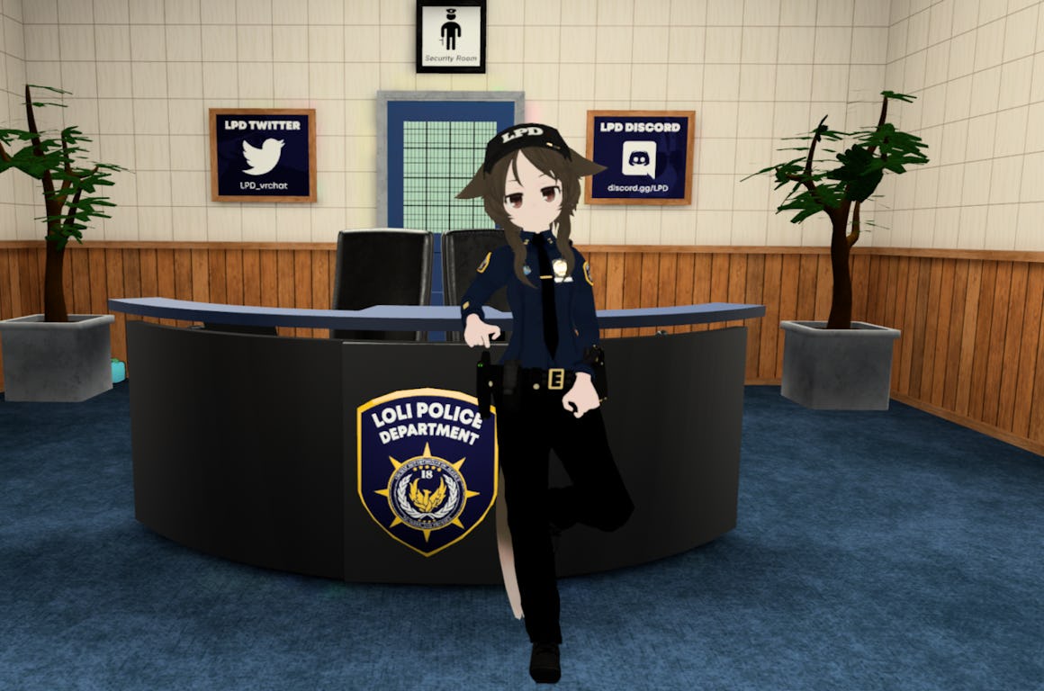 Inside the volunteer 'police department' arresting people in VR