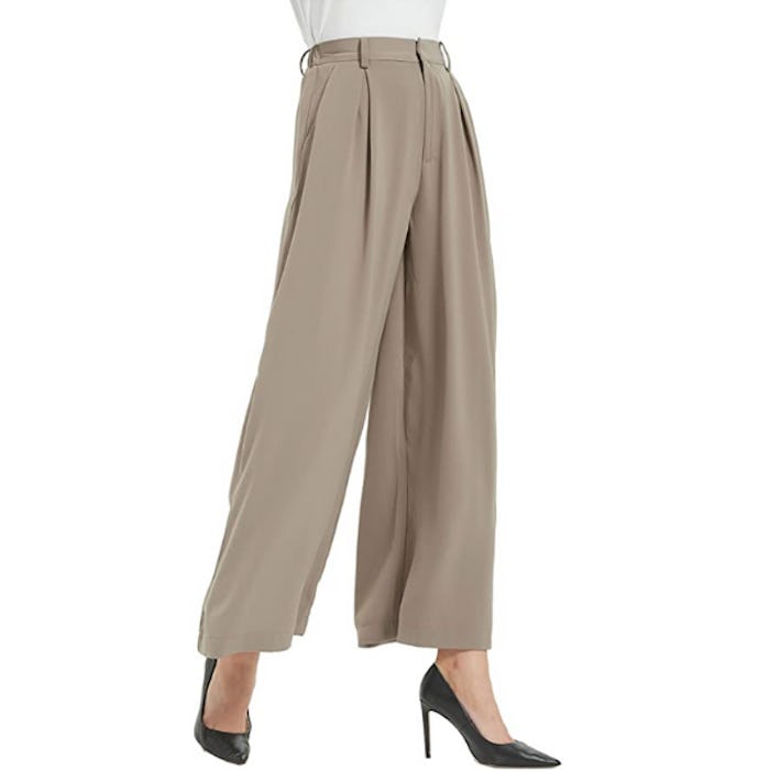 Tronjori High Waist Wide Leg Trousers