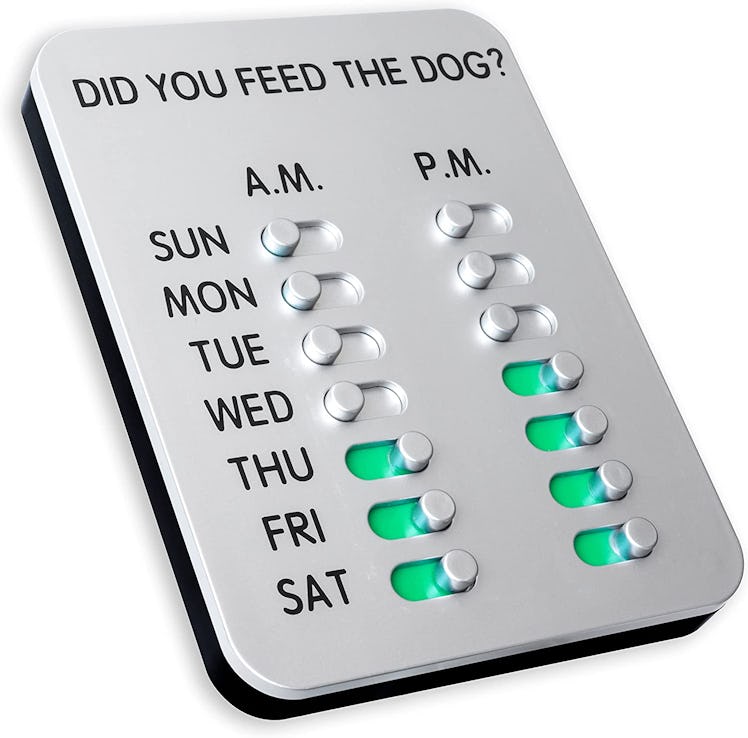 DID YOU FEED THE DOG? Mountable Tracker Device