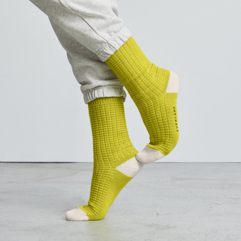 Everlane The Belgian-Waffle Wool Cashmere Sock
