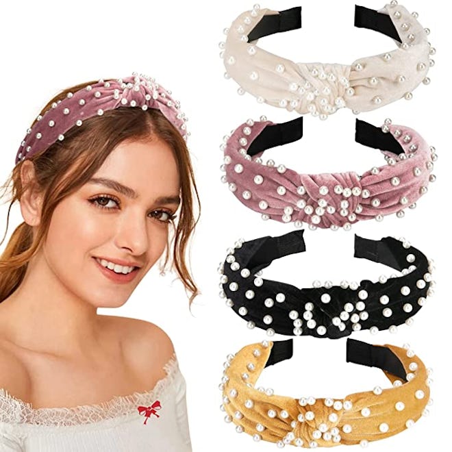 Allucho Pearl Headband (4-Pack)