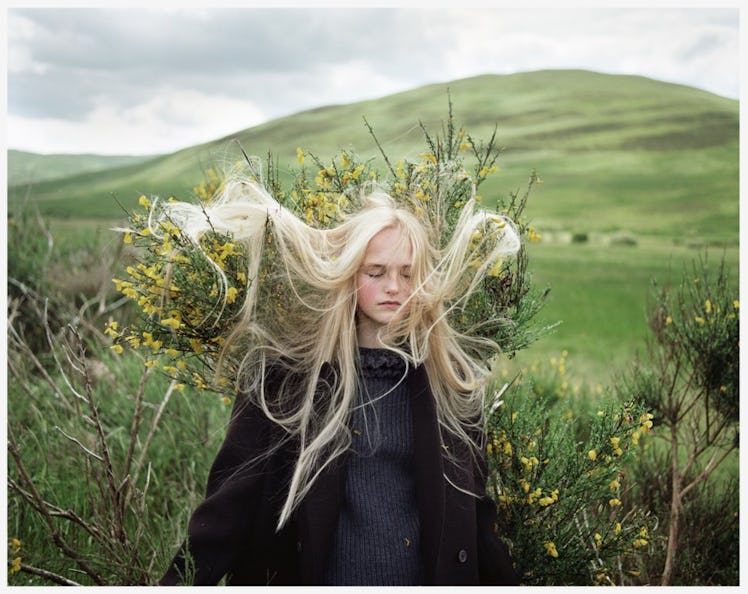 A photo of a person with tangled blonde hair by Josh Olins