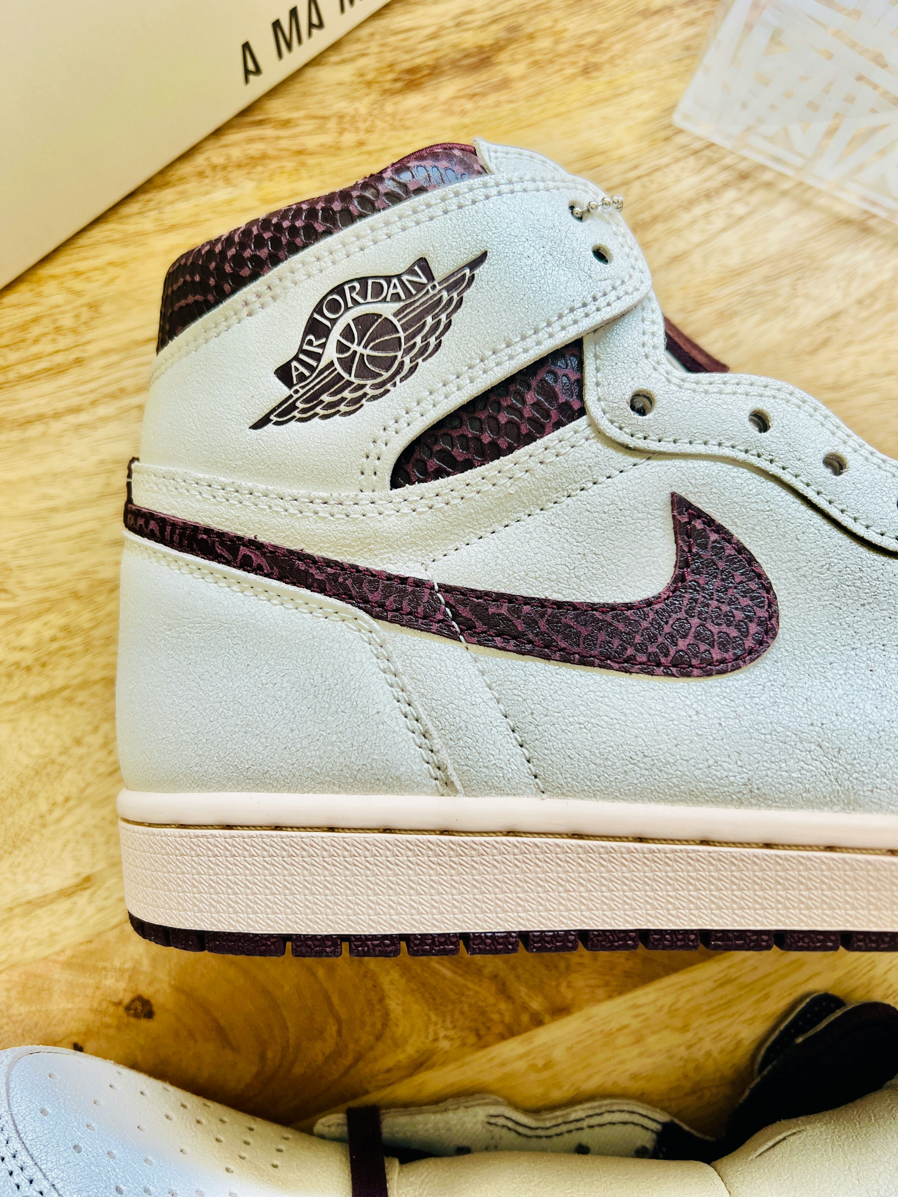 Wearing Nike's Jordan 1 'A Ma Maniére' A stunning luxury sneaker