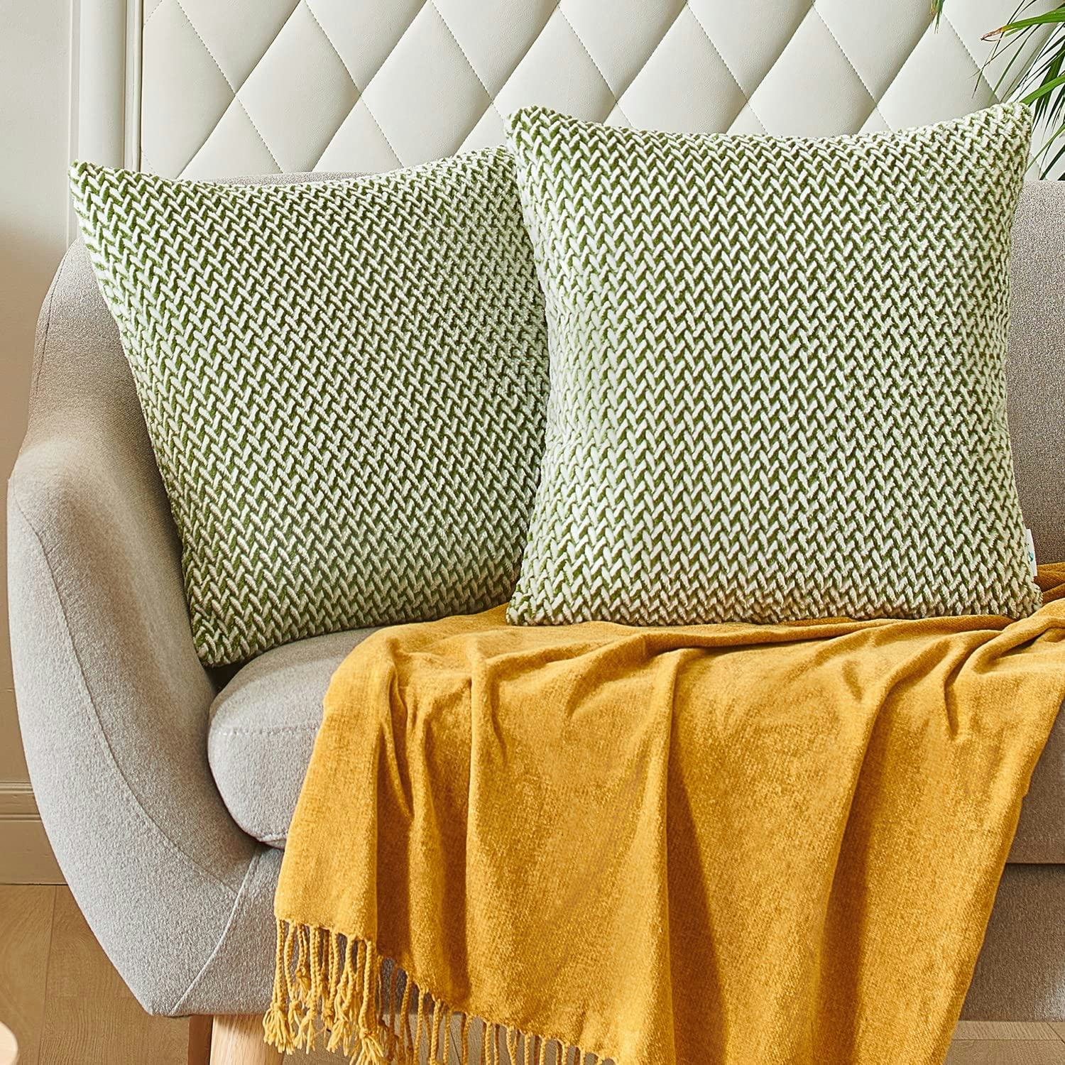 PAULEON Throw Pillow Covers (Set of 2)