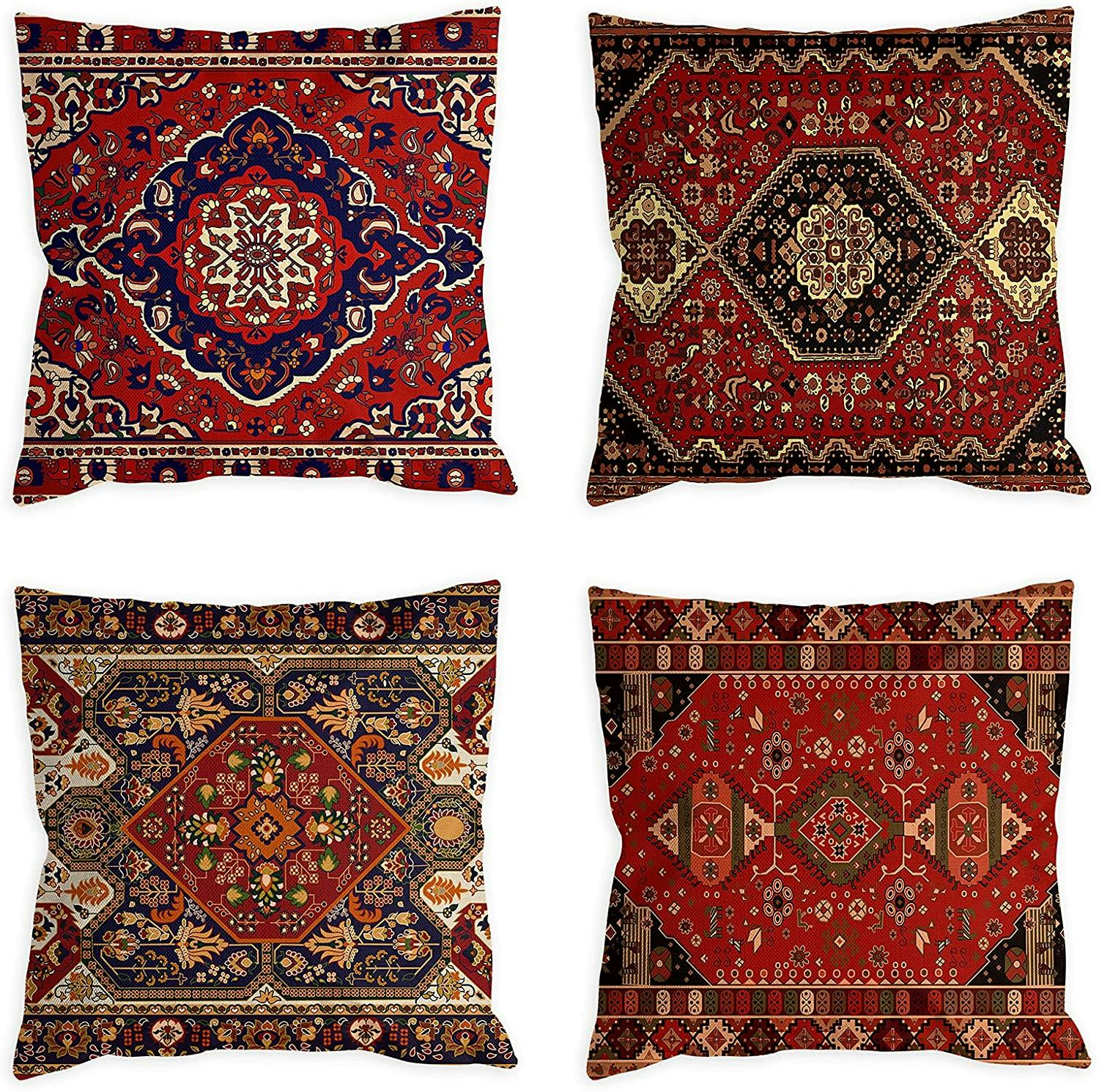 COLORPAPA Pillow Covers (4-Pack)