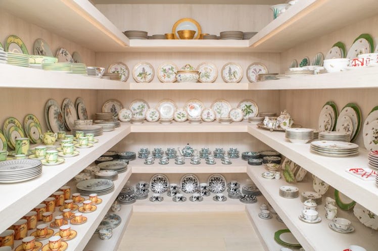 A look inside Kris Jenner's "dish room"
