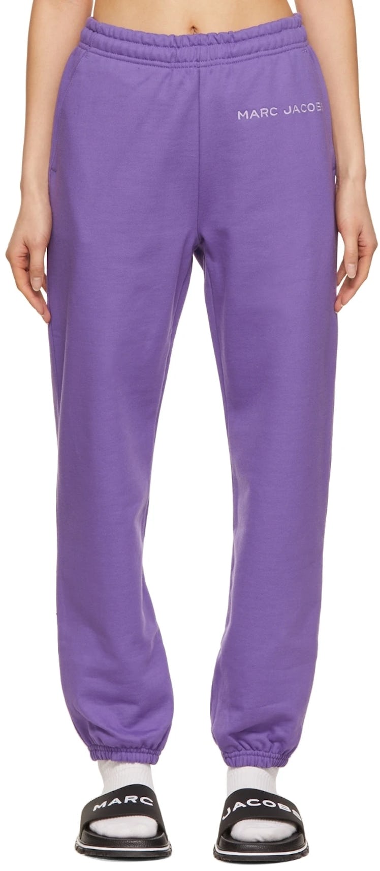 Marc Jacobs' Purple 'The Sweatpants' Lounge Pants.
