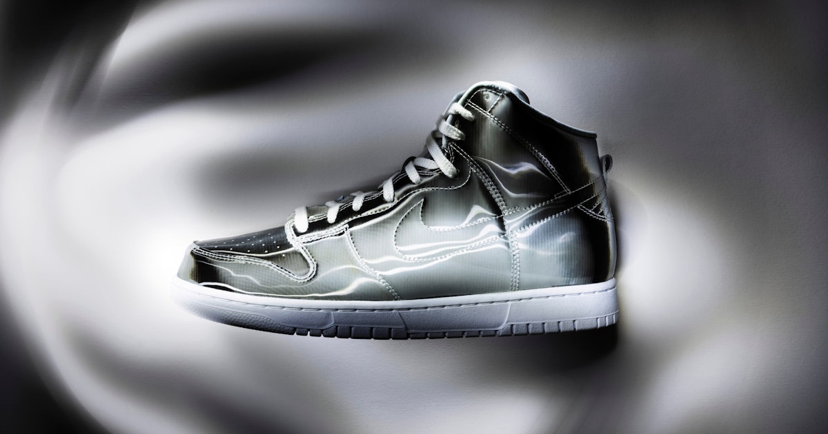 CLOT uses optical illusion to make Nike's 'Flux' Dunk sneaker look
