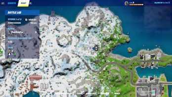 fortnite shell or high water location map