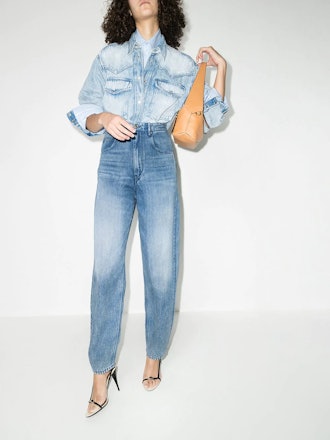90s jeans: Isabel Marant Étoile Ticosy high-waisted jeans