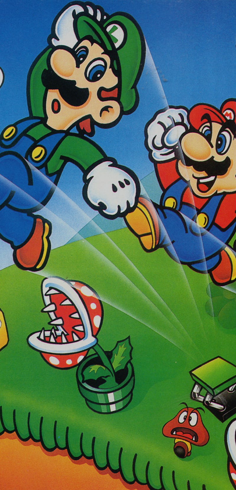 artwork from Super Mario Bros.