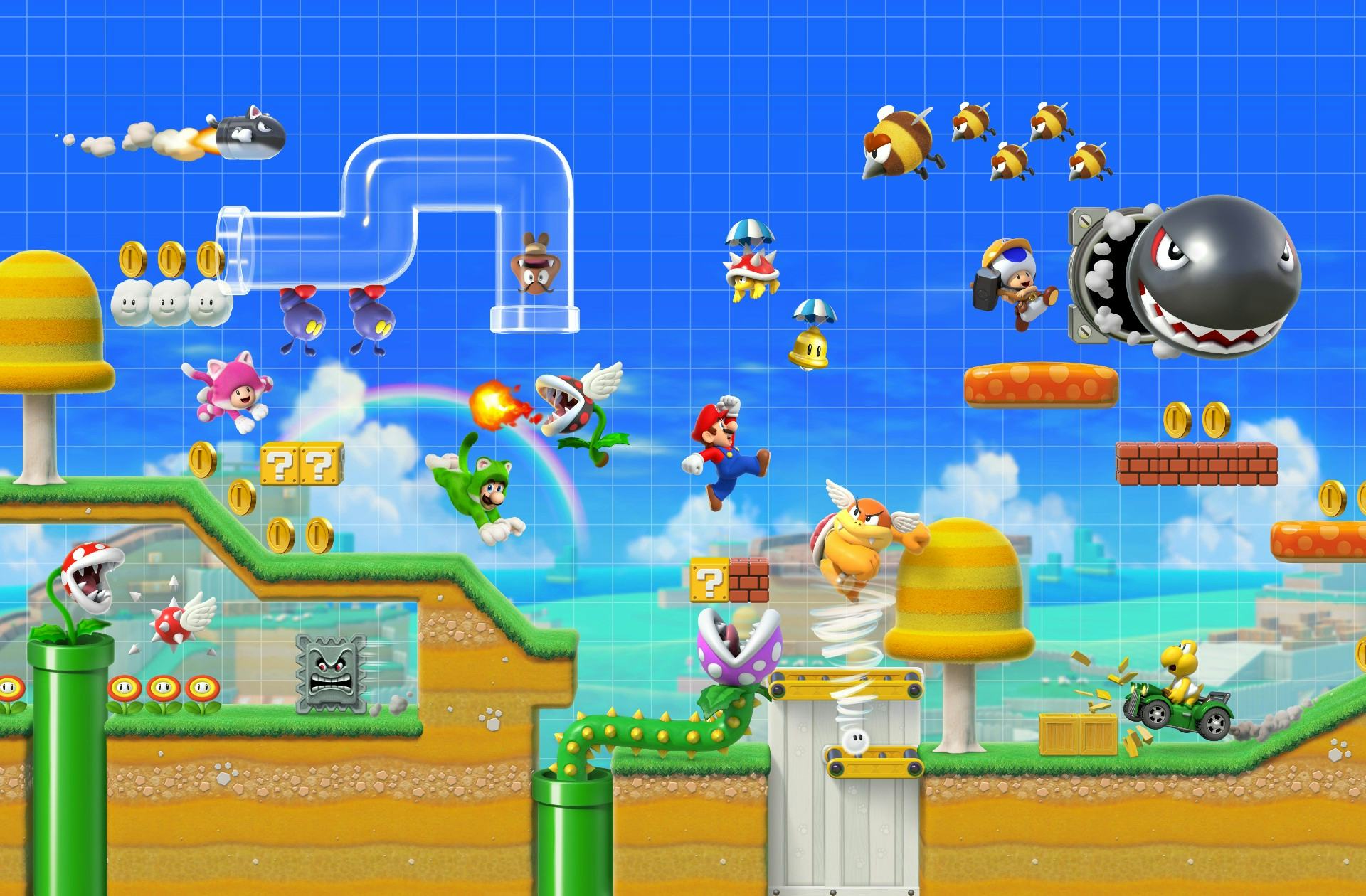 key art for Super Mario Maker