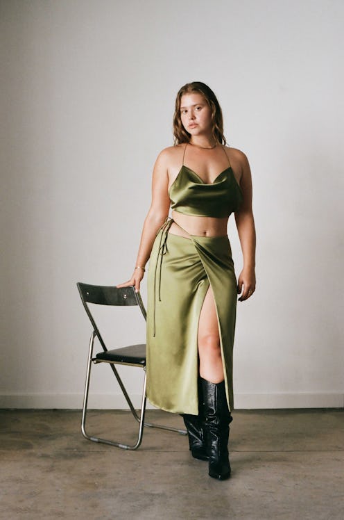 SUBSURFACE slit dress