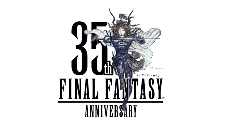 final fantasy 35th anniversary logo 
