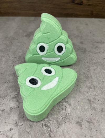 Your kids will love these leprechaun poop bath bombs as a St. Patrick's Day gift.