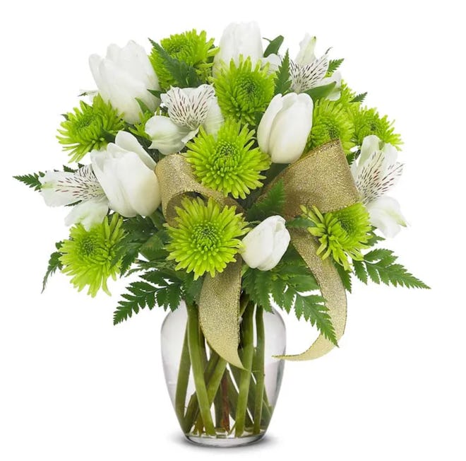 Gift a festive floral arrangement to someone this St. Patrick's Day.