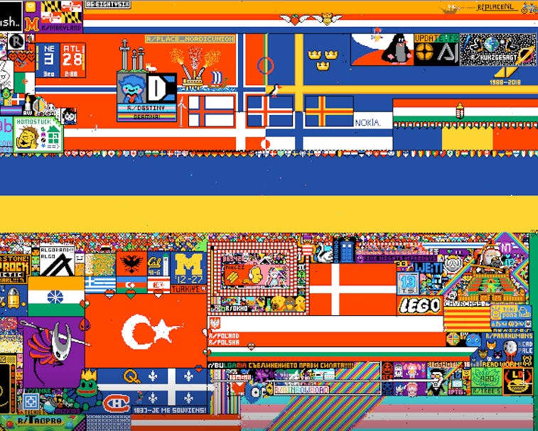 r/place is coming in a few hours so here's my suggestion :> (art