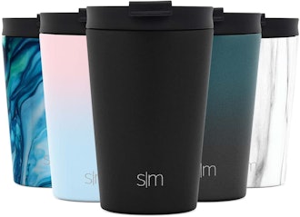 Simple Modern Insulated Travel Mug with Flip Lid and Straw Lid