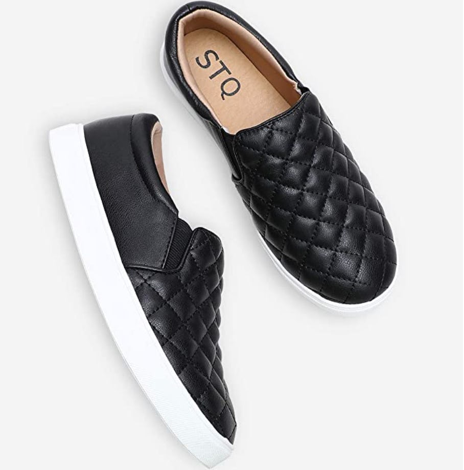 STQ Memory Foam Slip On Loafers