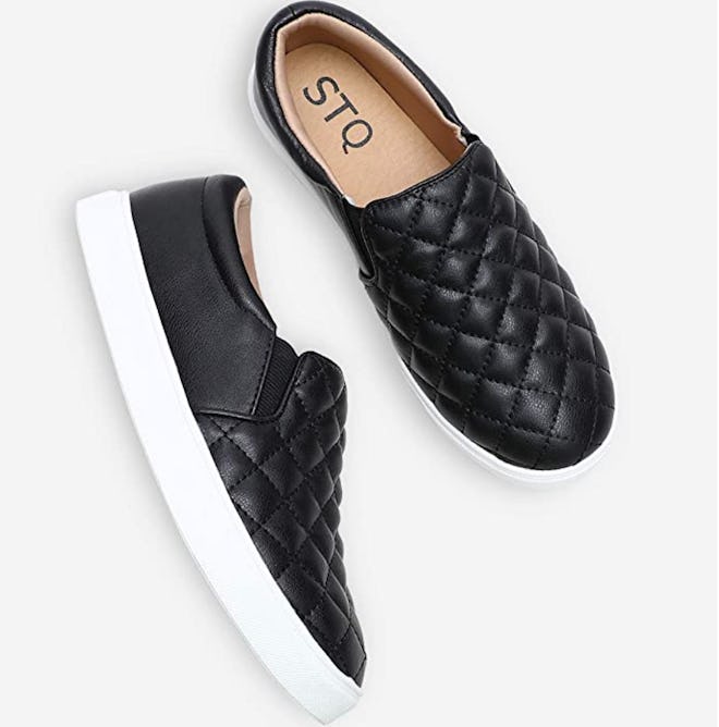 STQ Memory Foam Slip On Loafers