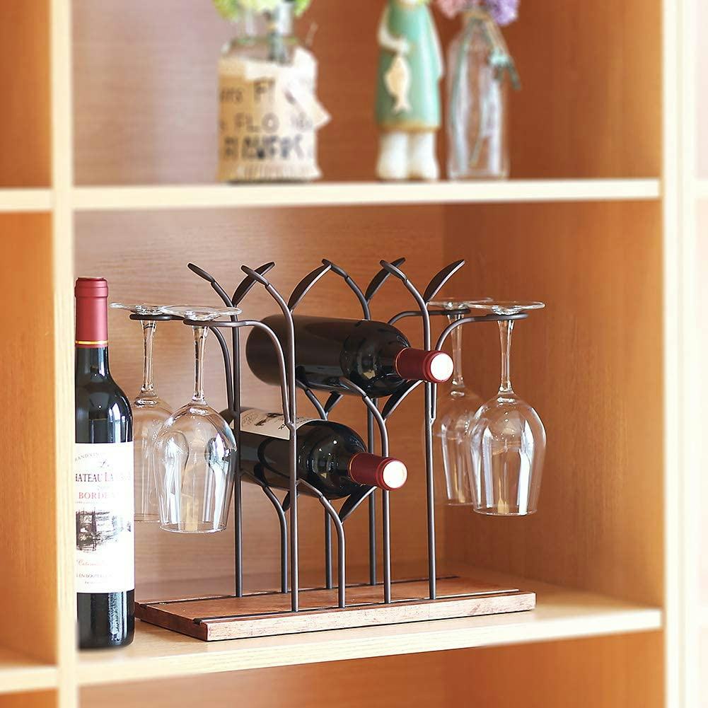 ALLCENER Tabletop Wine Holder