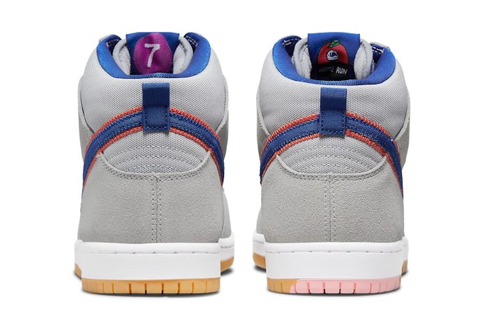 Nike SB Dunk High "New York Mets" gray sneaker