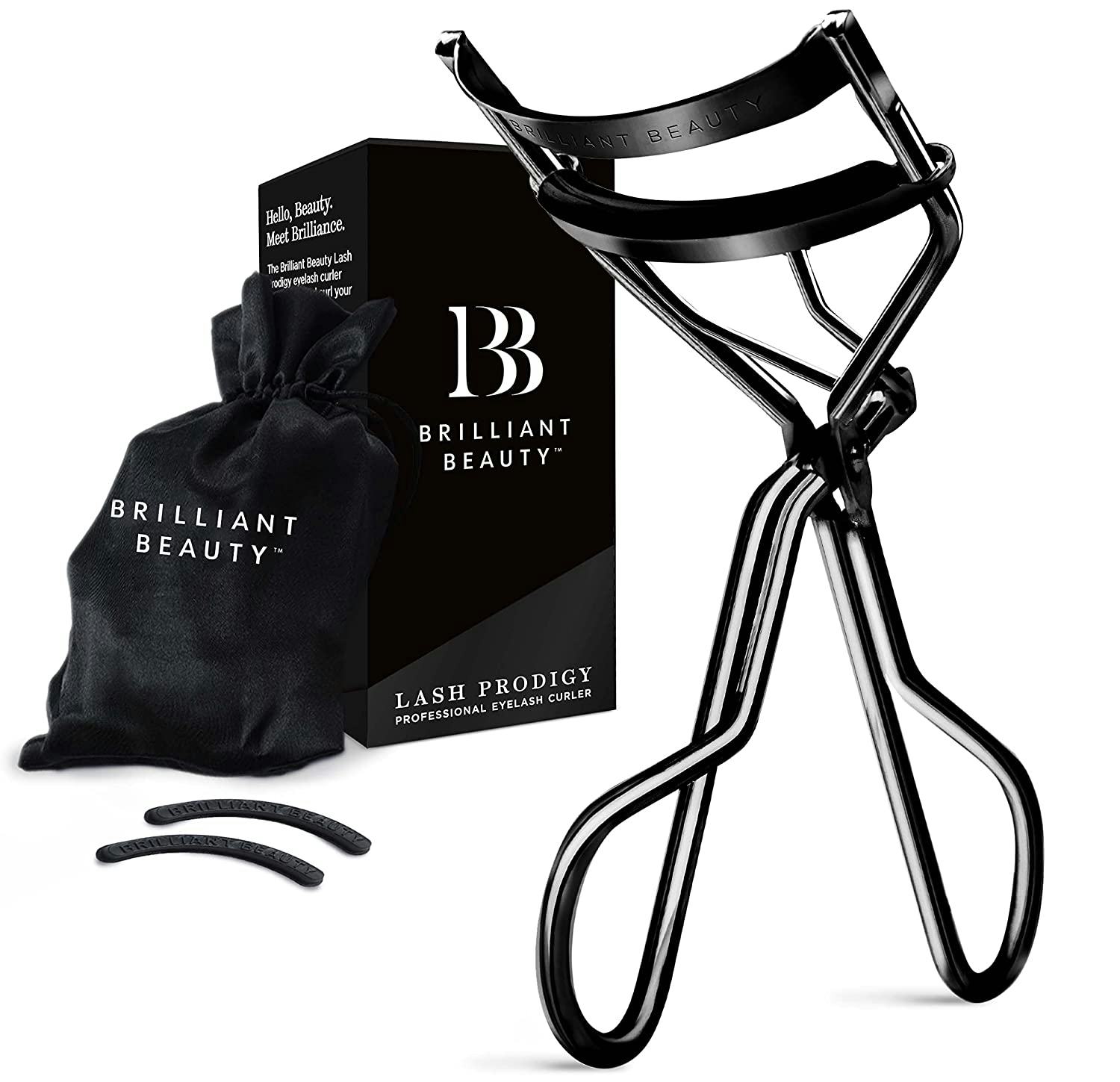 Brilliant Beauty Eyelash Curler with Satin Bag