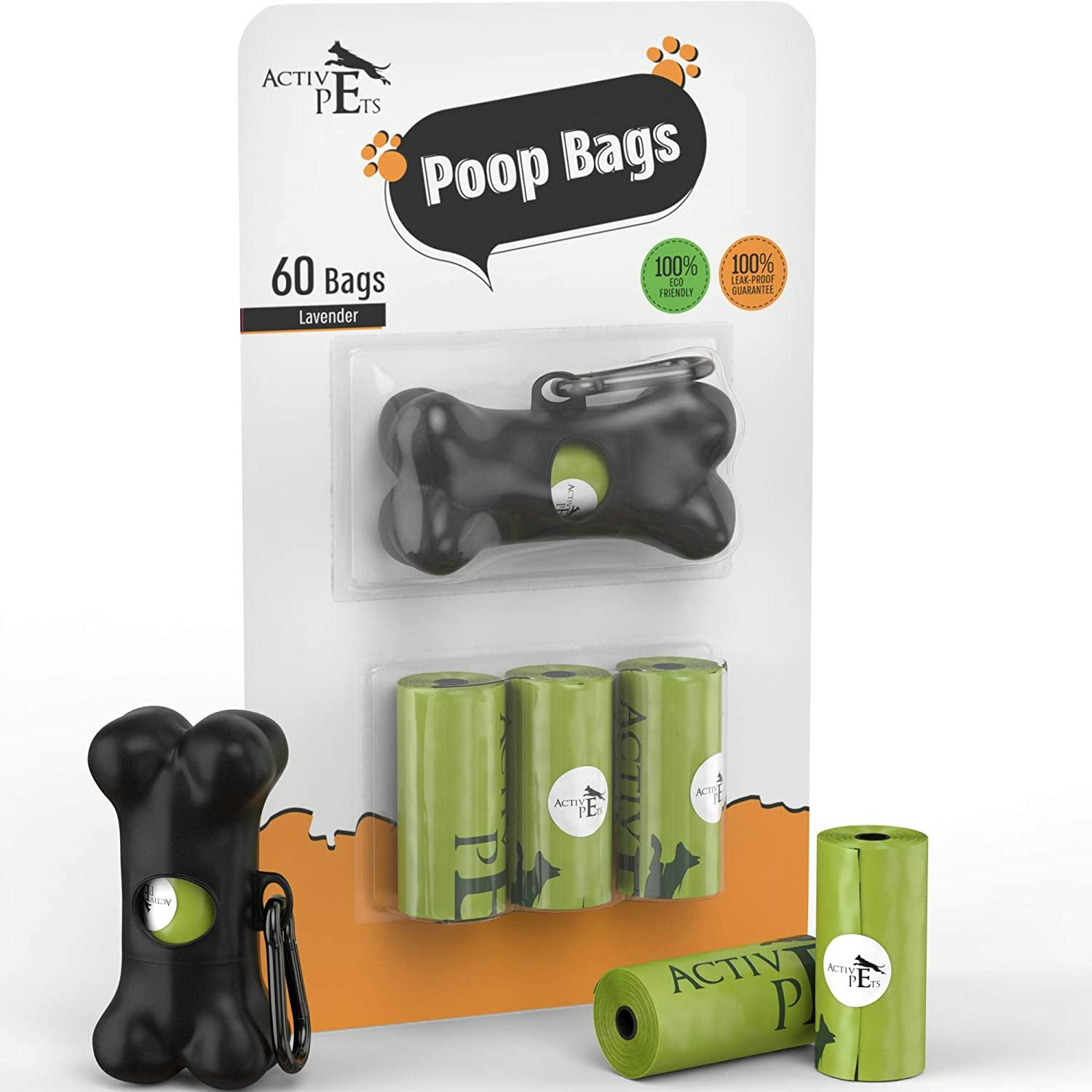 Active Pets Extra Thick Leak-Proof Waste Bags