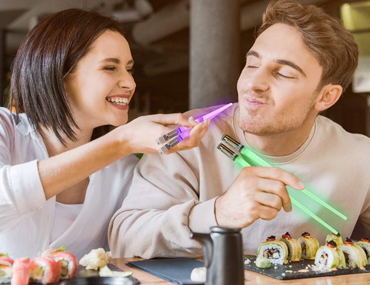 Lightsaber Light-Up LED Chopsticks