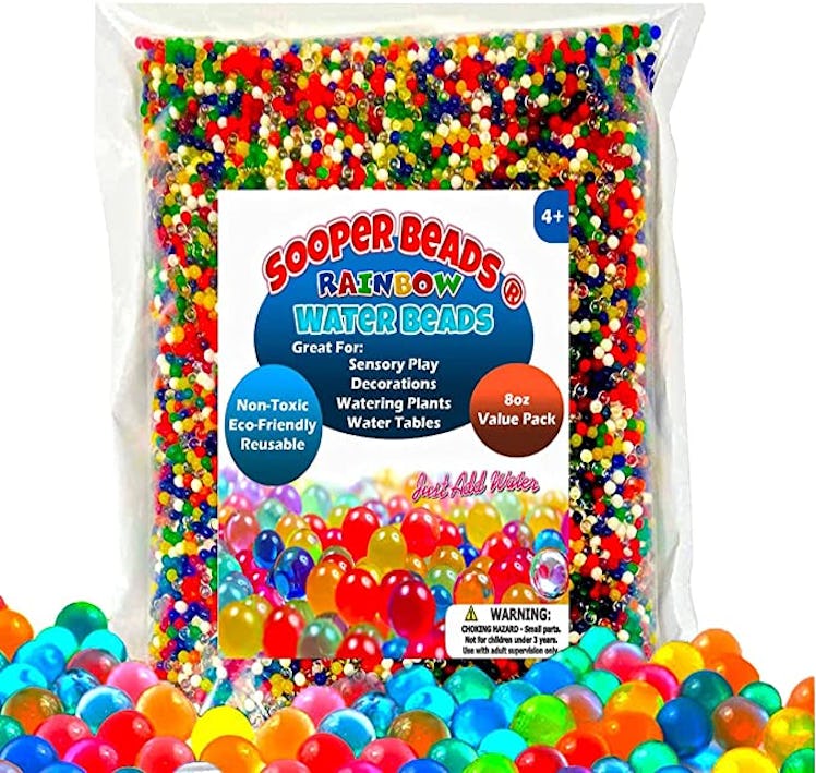 Sooper Beads Water Beads Rainbow Mix