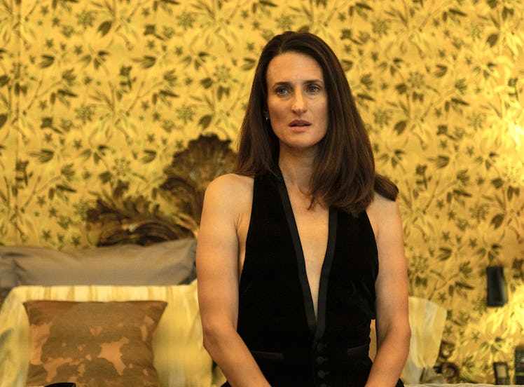 Camille Cottin as Hélène in Killing Eve season 4 episode 6