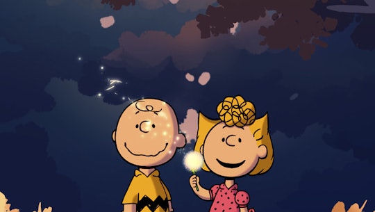 Charlie Brown and Sally Brown in 'It’s the Small Things, Charlie Brown,' premiering April 15 on Appl...