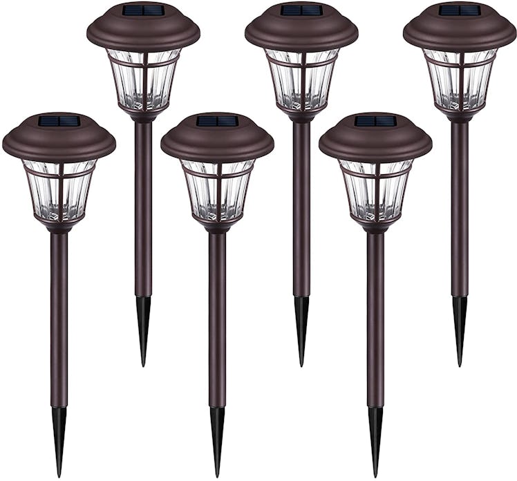 Brightown Solar Pathway Lights (6 Pack)