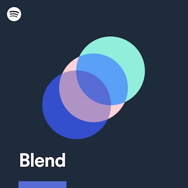 Spotify’s latest blend update creates playlists with groups and artists.
