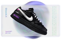 StockX Nike Off-White Dunk Low NFT