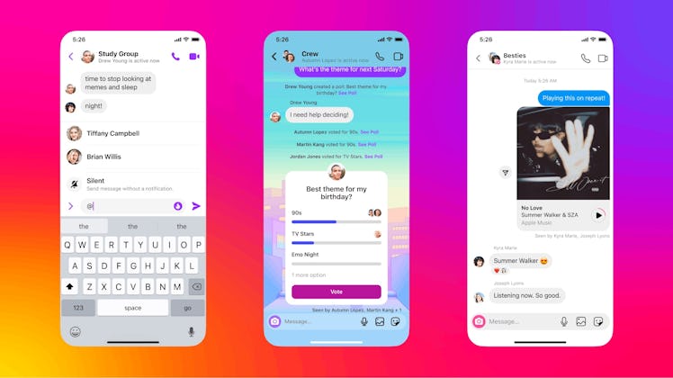Instagram's new DM features include replying while browsing, music sharing in chats, and more.
