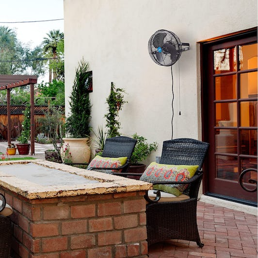 iLIVING Wall Mounted Weatherproof Fan