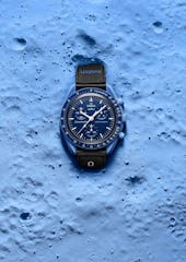 Omega x Swatch MoonSwatch "Mission to Neptune" watch