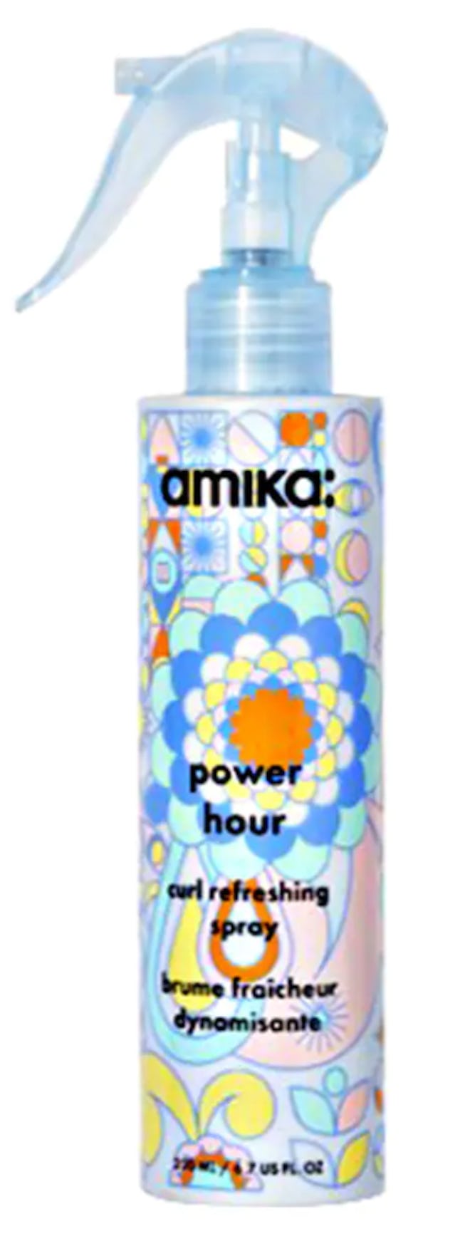 amika Power Hour Curl Refreshing Spray for frizz-free curls