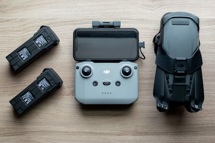 DJI Mavic 3, controller and two batteries