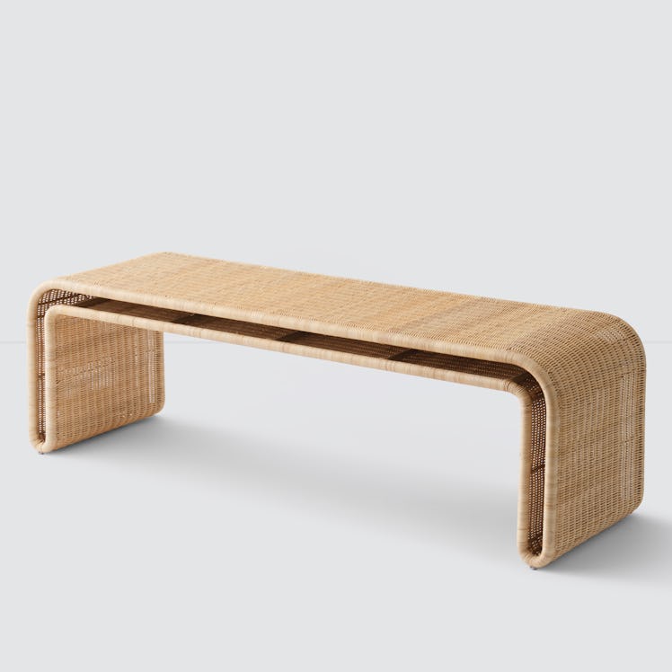 Penida Wicker Bench