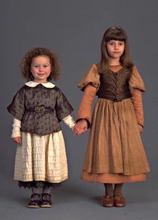 Haley Mooy as Pooja and Keira Wingate as Ryoo, from an Attack of the Clones promo shot.