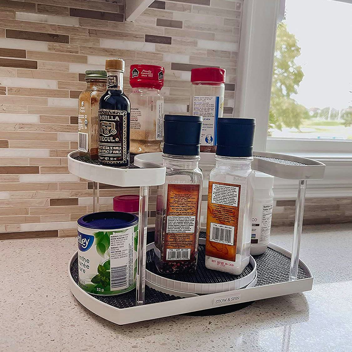 STOW &amp; SPIN Turntable Spice Rack