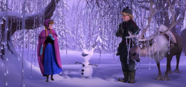 Frozen is a family movie about friendship and sisterhood that's available to stream on Disney+.