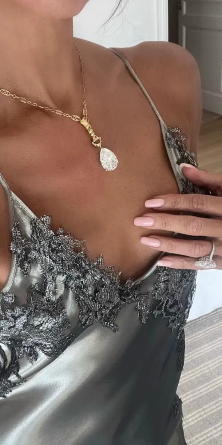 victoria beckham silver slip dress Victoria Beckham's bridal white slip dress nails a 2025 wedding dress trend  you can shop on the high street