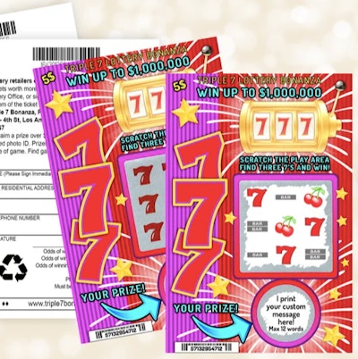 Custom Scratch Off Card is a great Mother's Day pregnancy announcement idea