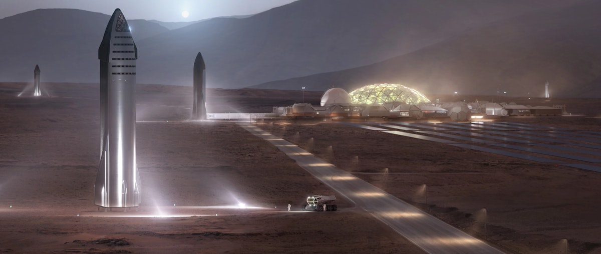 mission to mars concept art
